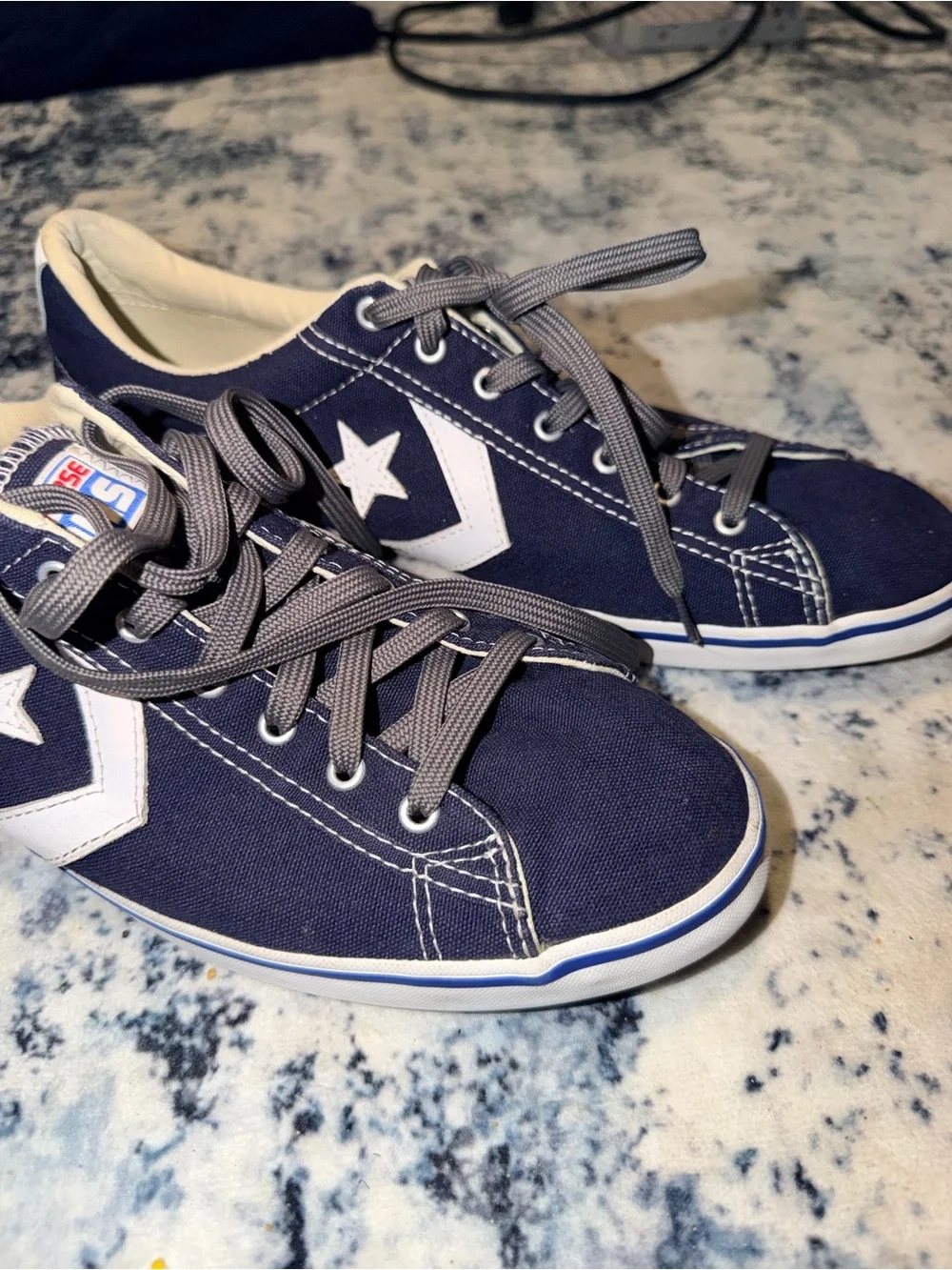 Converse Star Player EV Ox Navy White‎ Canvas Sneakers Men’s Size 11